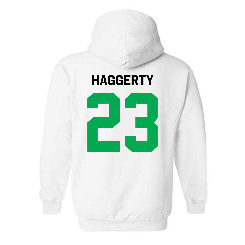Marshall - NCAA Football : Justin Haggerty - Classic Shersey Hooded Sweatshirt-1