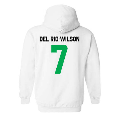 Marshall - NCAA Football : Carlos Del Rio-Wilson - Classic Shersey Hooded Sweatshirt-1