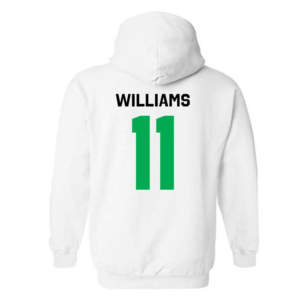 Marshall - NCAA Football : Drew Williams - Classic Shersey Hooded Sweatshirt-1