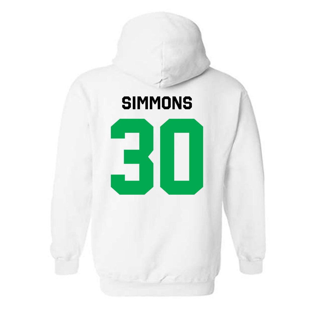 Marshall - NCAA Football : Jaasai Simmons - Classic Shersey Hooded Sweatshirt-1