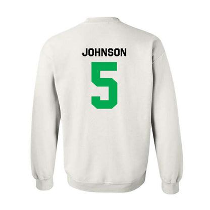 Marshall - NCAA Men's Basketball : DeMarco Johnson - Classic Shersey Crewneck Sweatshirt-1