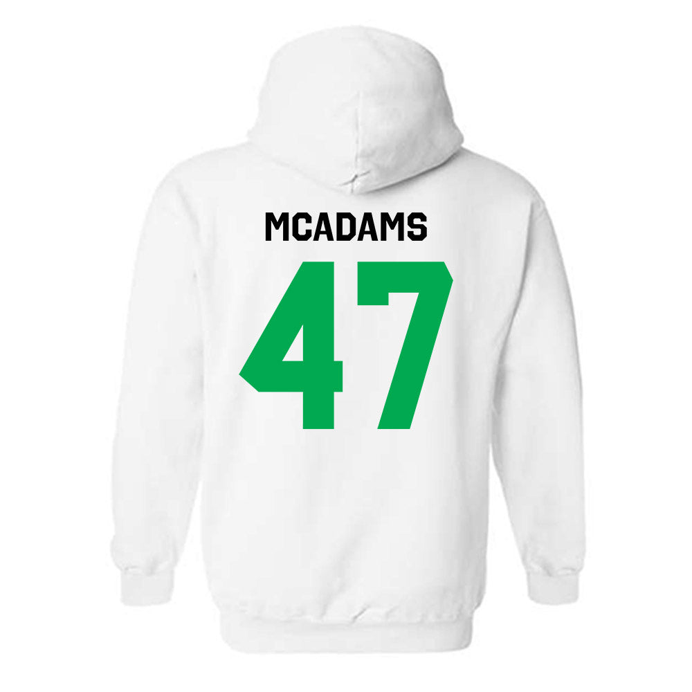 Marshall - NCAA Football : EahJay McAdams - Classic Shersey Hooded Sweatshirt-1