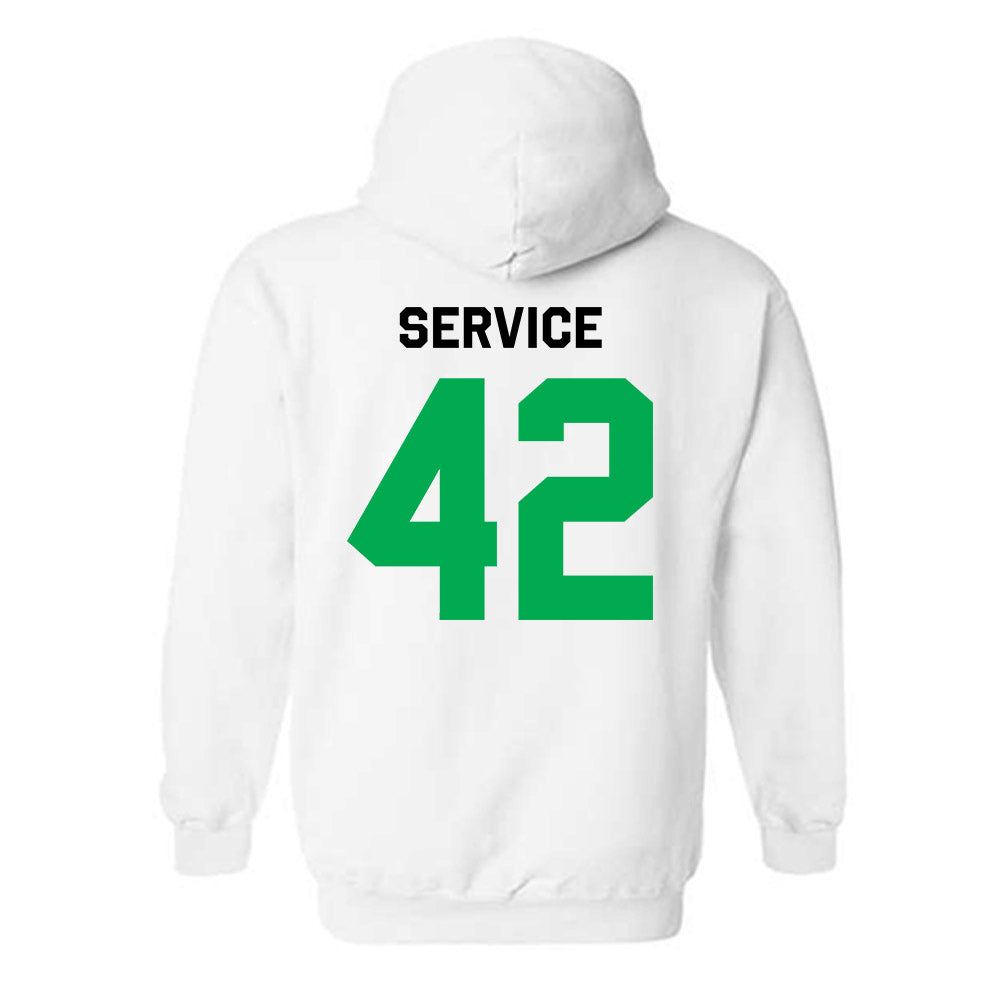 Marshall - NCAA Baseball : Oliver Service - Classic Shersey Hooded Sweatshirt-1