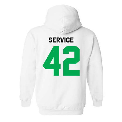 Marshall - NCAA Baseball : Oliver Service - Classic Shersey Hooded Sweatshirt-1