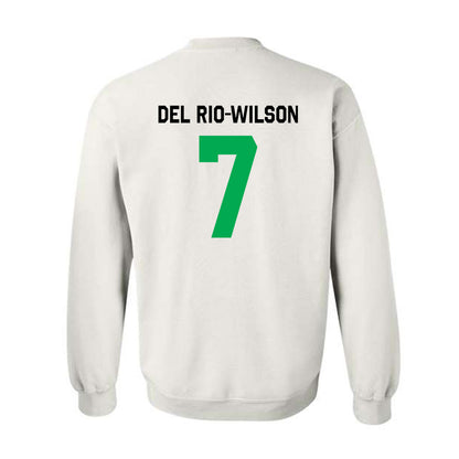 Marshall - NCAA Football : Carlos Del Rio-Wilson - Classic Shersey Crewneck Sweatshirt-1