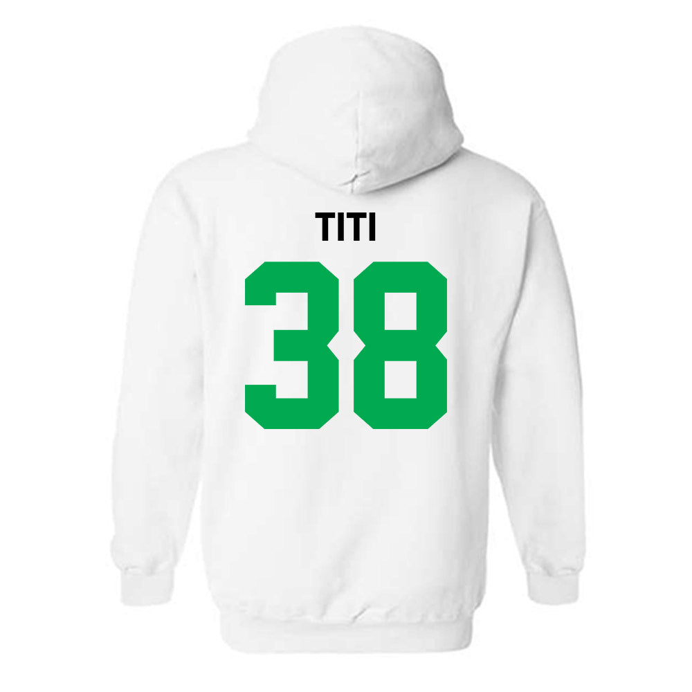 Marshall - NCAA Softball : Tia Titi - Classic Shersey Hooded Sweatshirt-1