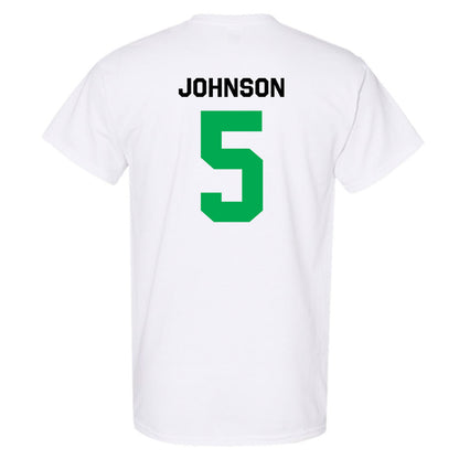 Marshall - NCAA Men's Basketball : DeMarco Johnson - Classic Shersey T-Shirt-1