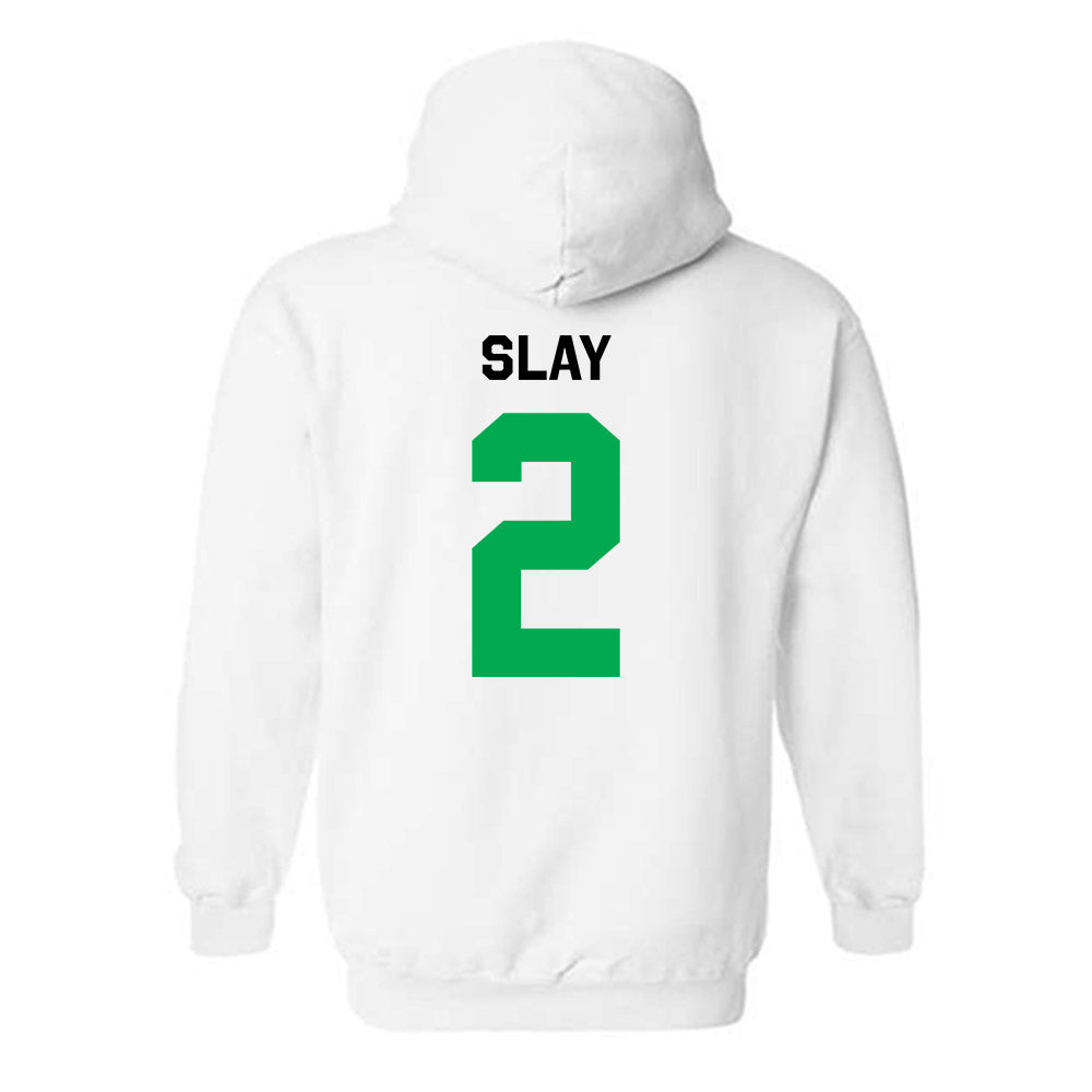 Marshall - NCAA Men's Basketball : Bryce Slay - Classic Shersey Hooded Sweatshirt-1