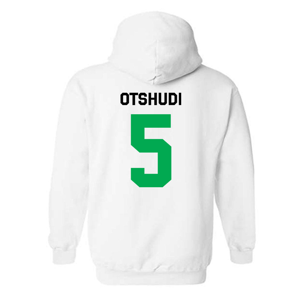 Marshall - NCAA Men's Basketball : Noah Otshudi - Classic Shersey Hooded Sweatshirt-1