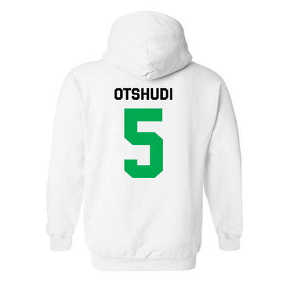 Marshall - NCAA Men's Basketball : Noah Otshudi - Classic Shersey Hooded Sweatshirt-1