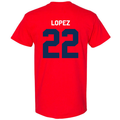 FAU - NCAA Baseball : Jonathan Lopez - Classic Shersey T-Shirt-1