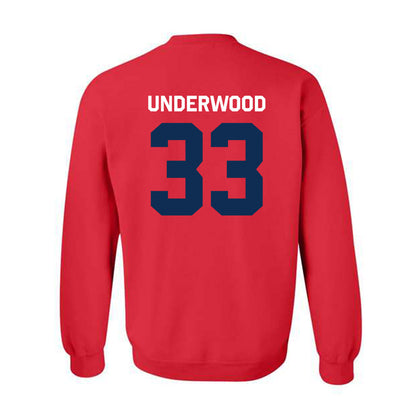 FAU - NCAA Football : Tremonte Underwood - Classic Shersey Crewneck Sweatshirt-1