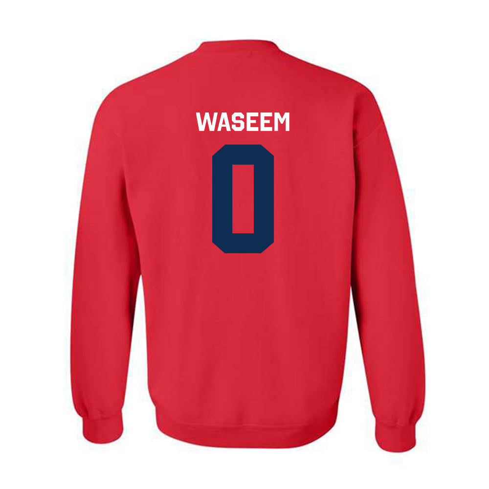 FAU - NCAA Football : Asaad Waseem - Classic Shersey Crewneck Sweatshirt-1