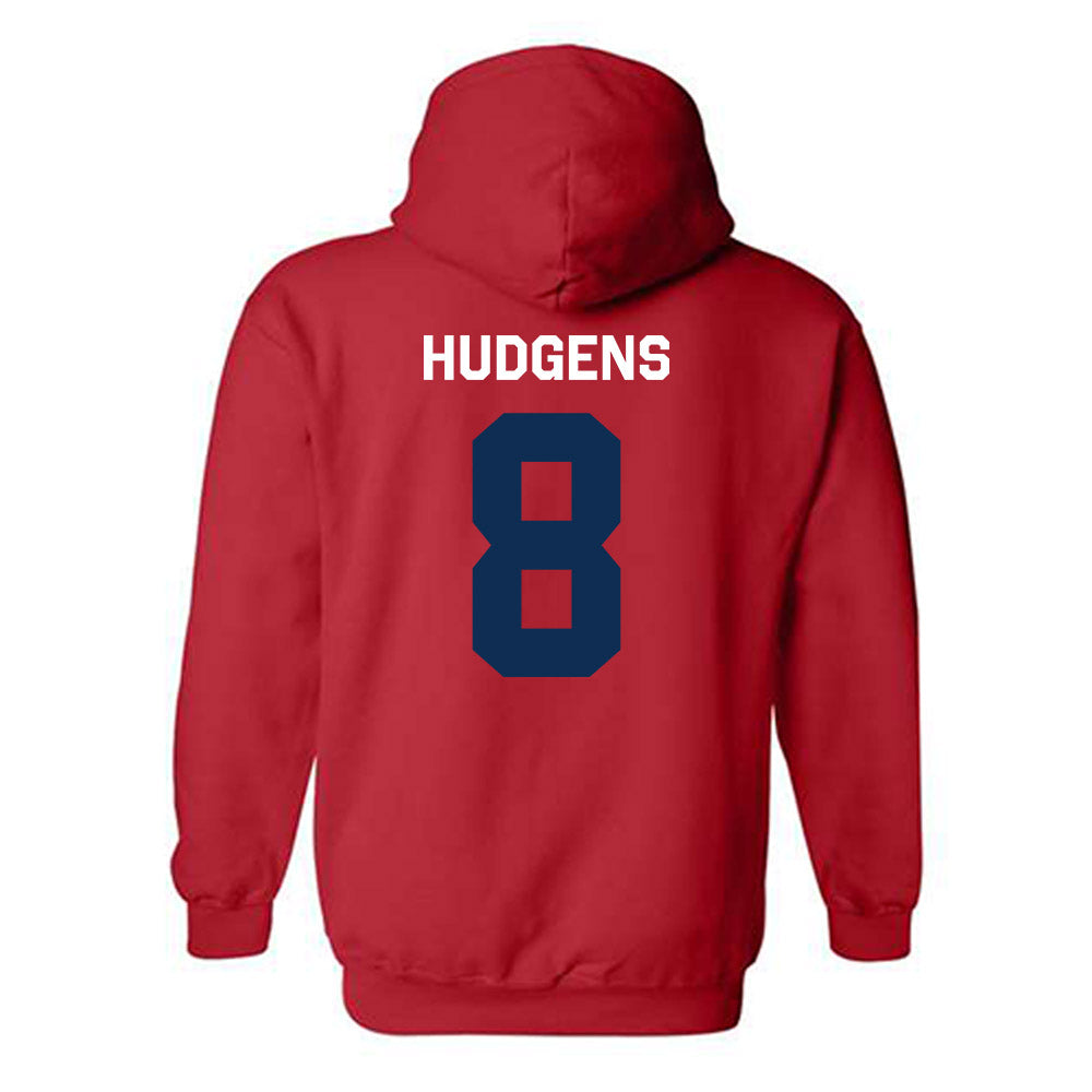 FAU - NCAA Football : Logic Hudgens - Classic Shersey Hooded Sweatshirt-1