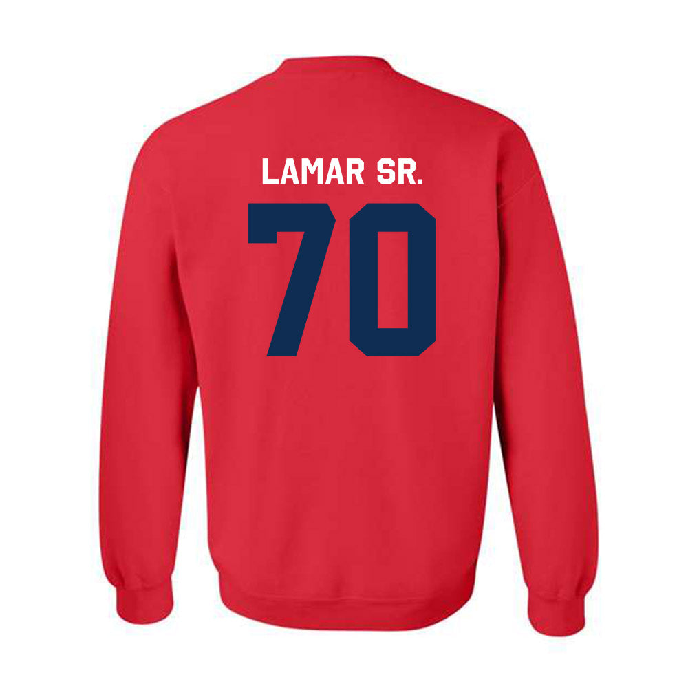 FAU - NCAA Football : Malcolm Lamar Sr. - Classic Shersey Crewneck Sweatshirt-1