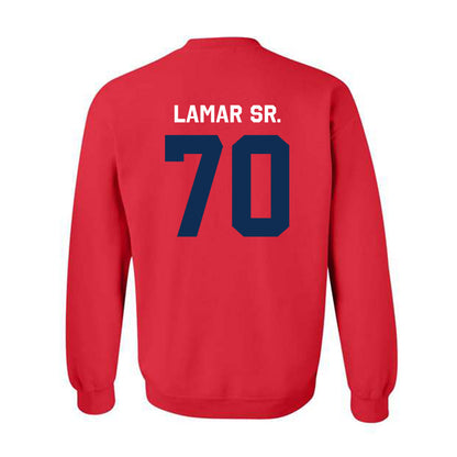 FAU - NCAA Football : Malcolm Lamar Sr. - Classic Shersey Crewneck Sweatshirt-1