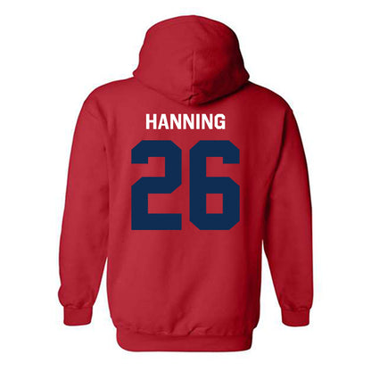 FAU - NCAA Football : Chase Hanning - Classic Shersey Hooded Sweatshirt-1