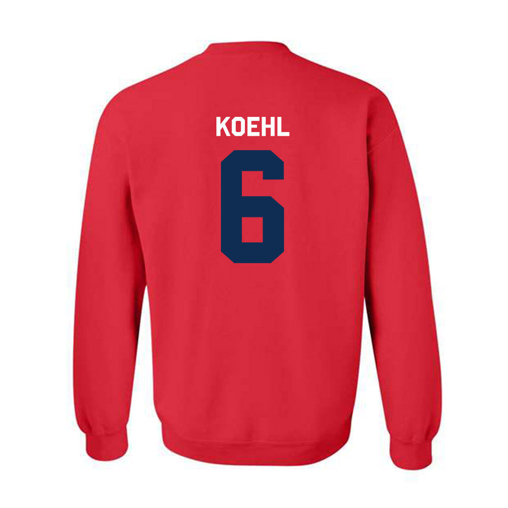 FAU - NCAA Beach Volleyball : Ava Koehl - Classic Shersey Crewneck Sweatshirt-1