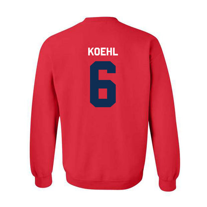 FAU - NCAA Beach Volleyball : Ava Koehl - Classic Shersey Crewneck Sweatshirt-1