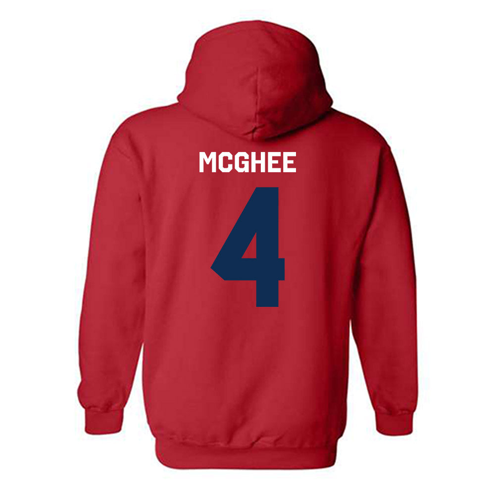 FAU - NCAA Football : Damarius McGhee - Classic Shersey Hooded Sweatshirt-1