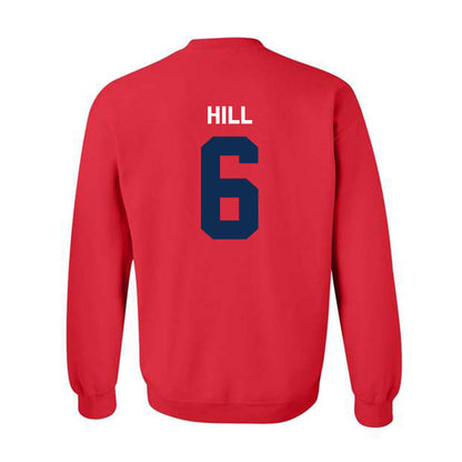 FAU - NCAA Football : Daemon Hill - Classic Shersey Crewneck Sweatshirt-1