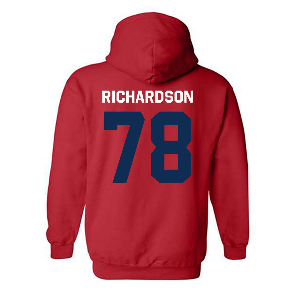 FAU - NCAA Football : Daughtry Richardson - Classic Shersey Hooded Sweatshirt-1