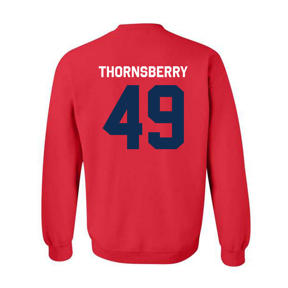 FAU - NCAA Men's Swimming & Diving : Logan Thornsberry - Classic Shersey Crewneck Sweatshirt-1