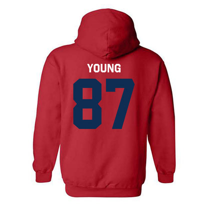 FAU - NCAA Football : Tamez Young - Classic Shersey Hooded Sweatshirt-1