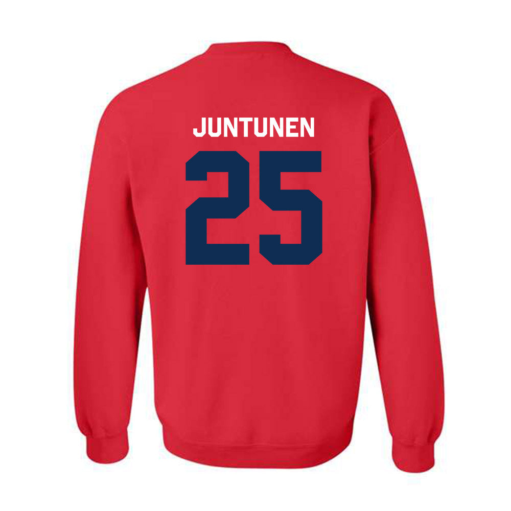 FAU - NCAA Baseball : Brody Juntunen - Classic Shersey Crewneck Sweatshirt-1
