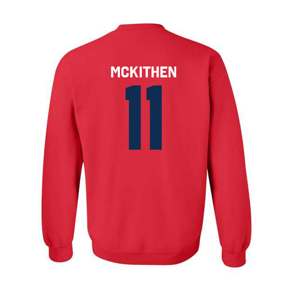 FAU - NCAA Football : Justin Mckithen - Classic Shersey Crewneck Sweatshirt-1