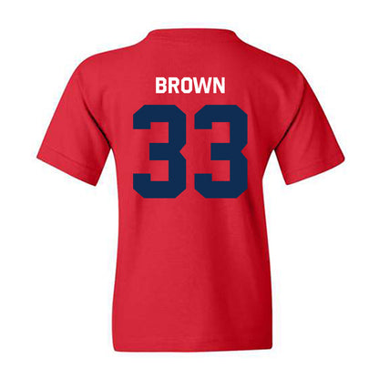 FAU - NCAA Football : Almari Brown - Classic Shersey Youth T-Shirt-1