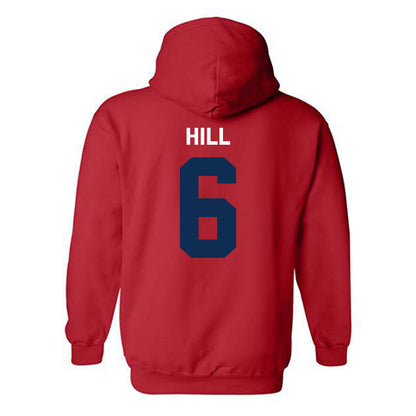 FAU - NCAA Football : Daemon Hill - Classic Shersey Hooded Sweatshirt-1