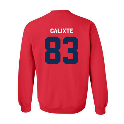 FAU - NCAA Football : Mykel Calixte - Classic Shersey Crewneck Sweatshirt-1