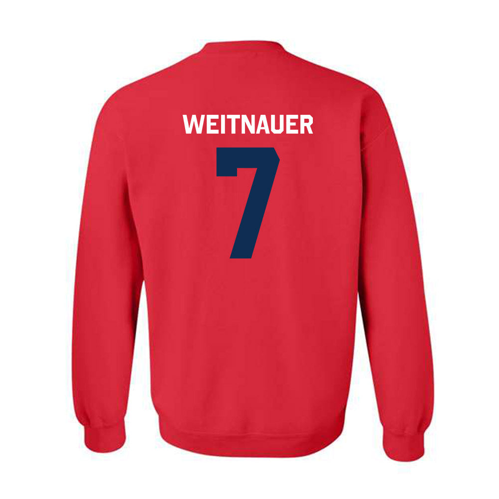 FAU - NCAA Beach Volleyball : Kate Weitnauer - Classic Shersey Crewneck Sweatshirt-1
