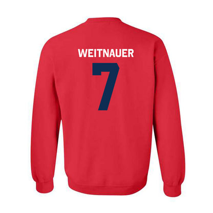 FAU - NCAA Beach Volleyball : Kate Weitnauer - Classic Shersey Crewneck Sweatshirt-1