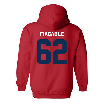 FAU - NCAA Football : Vincent Fiacable - Classic Shersey Hooded Sweatshirt-1
