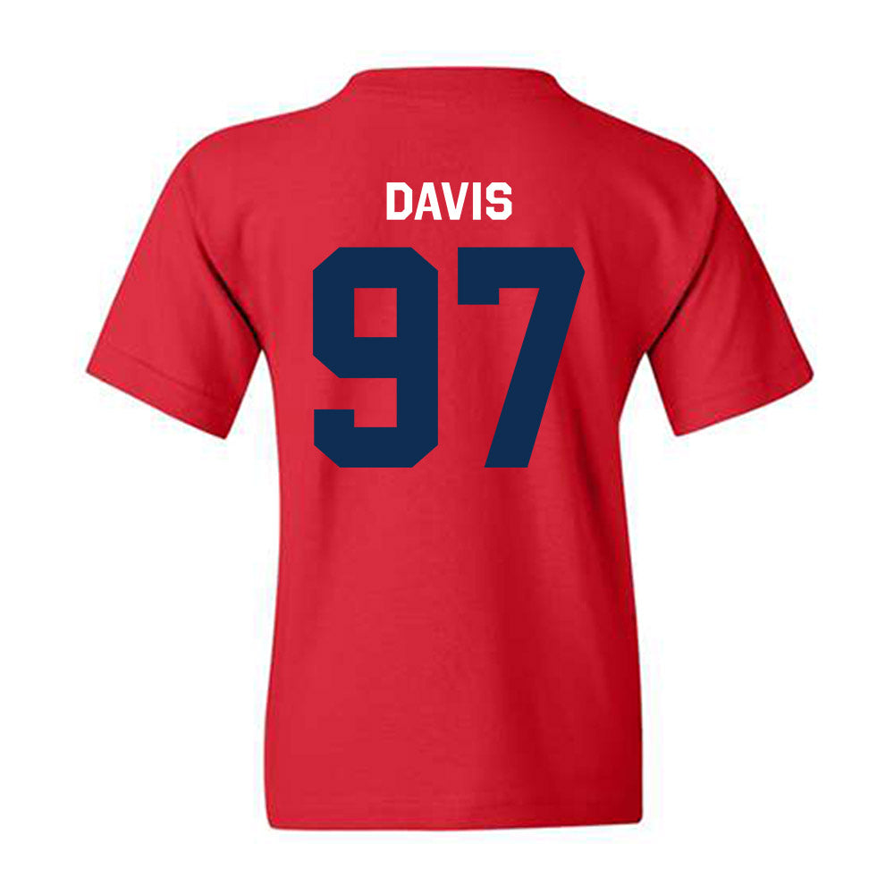FAU - NCAA Football : Devonta Davis - Classic Shersey Youth T-Shirt-1