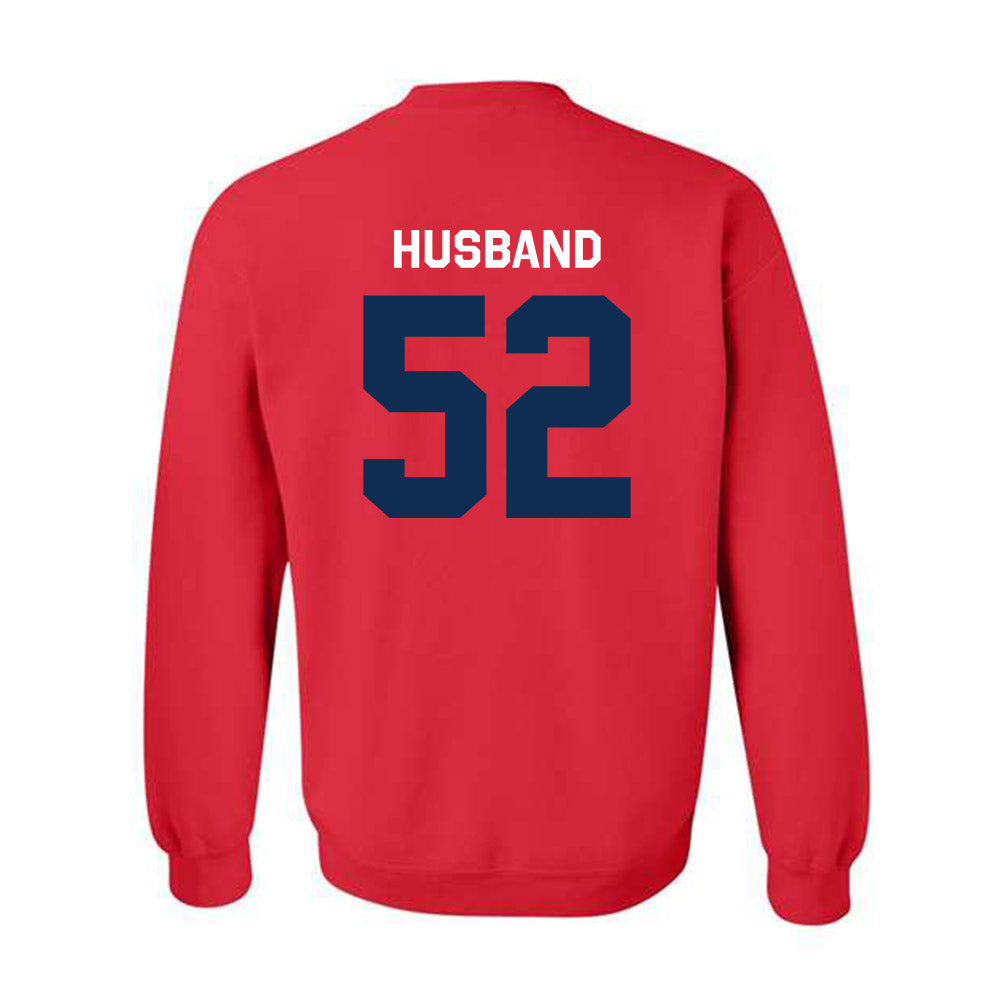 FAU - NCAA Football : Logan Husband - Classic Shersey Crewneck Sweatshirt-1