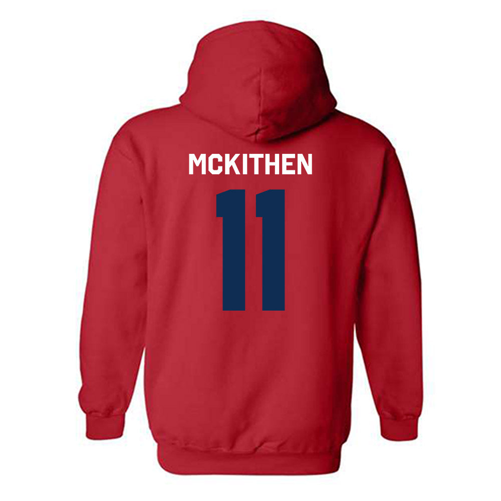 FAU - NCAA Football : Justin Mckithen - Classic Shersey Hooded Sweatshirt-1