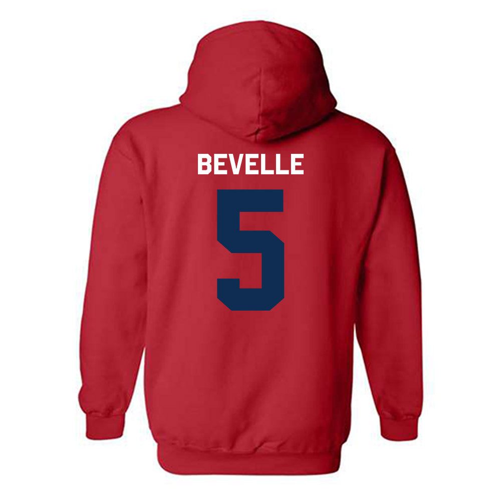 FAU - NCAA Women's Volleyball : kierstin bevelle - Classic Shersey Hooded Sweatshirt-1