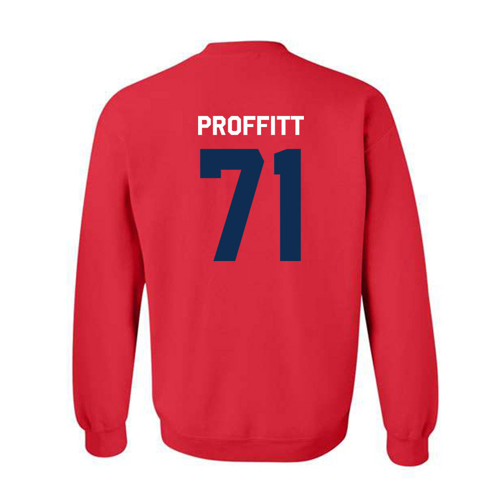 FAU - NCAA Football : Ethan Proffitt - Classic Shersey Crewneck Sweatshirt-1