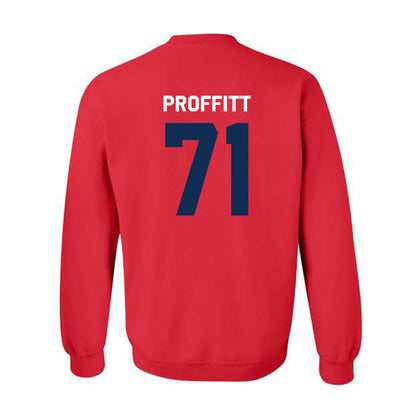 FAU - NCAA Football : Ethan Proffitt - Classic Shersey Crewneck Sweatshirt-1
