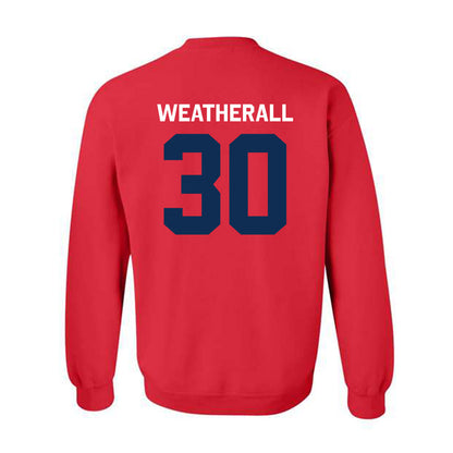FAU - NCAA Football : Justin Weatherall - Classic Shersey Crewneck Sweatshirt-1