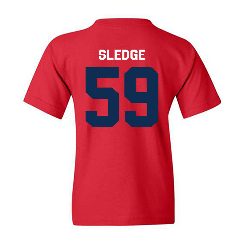 FAU - NCAA Football : Thomas Sledge - Classic Shersey Youth T-Shirt-1