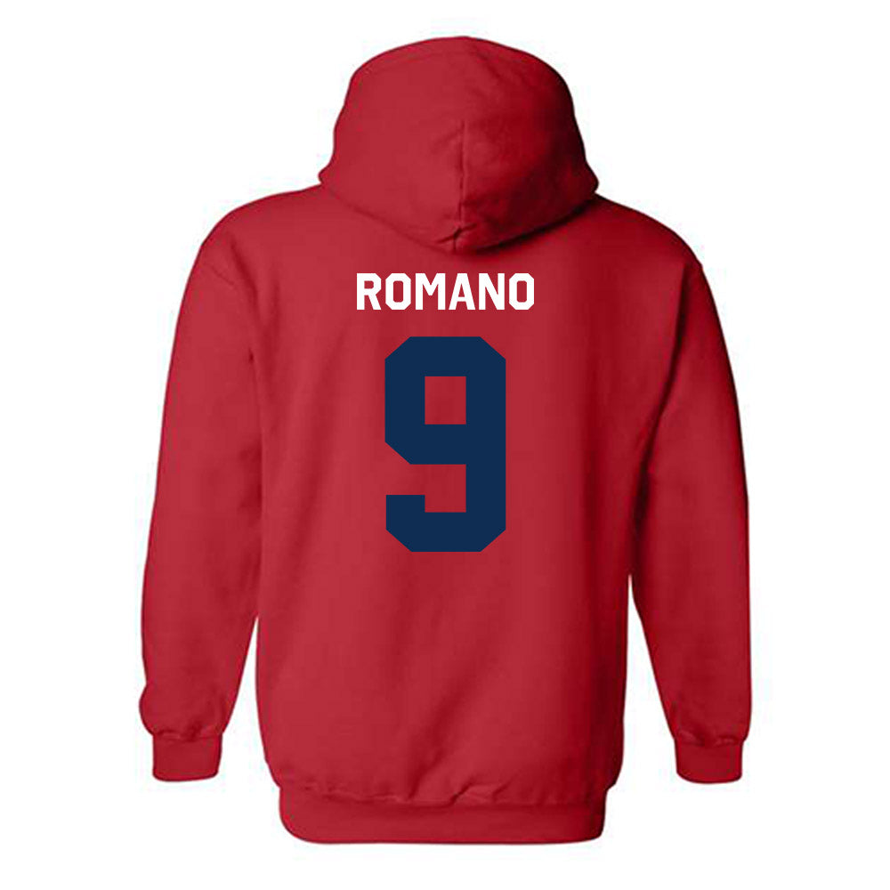 FAU - NCAA Baseball : Nick Romano - Classic Shersey Hooded Sweatshirt-1