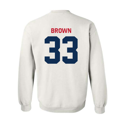FAU - NCAA Football : Almari Brown - Classic Shersey Crewneck Sweatshirt-1