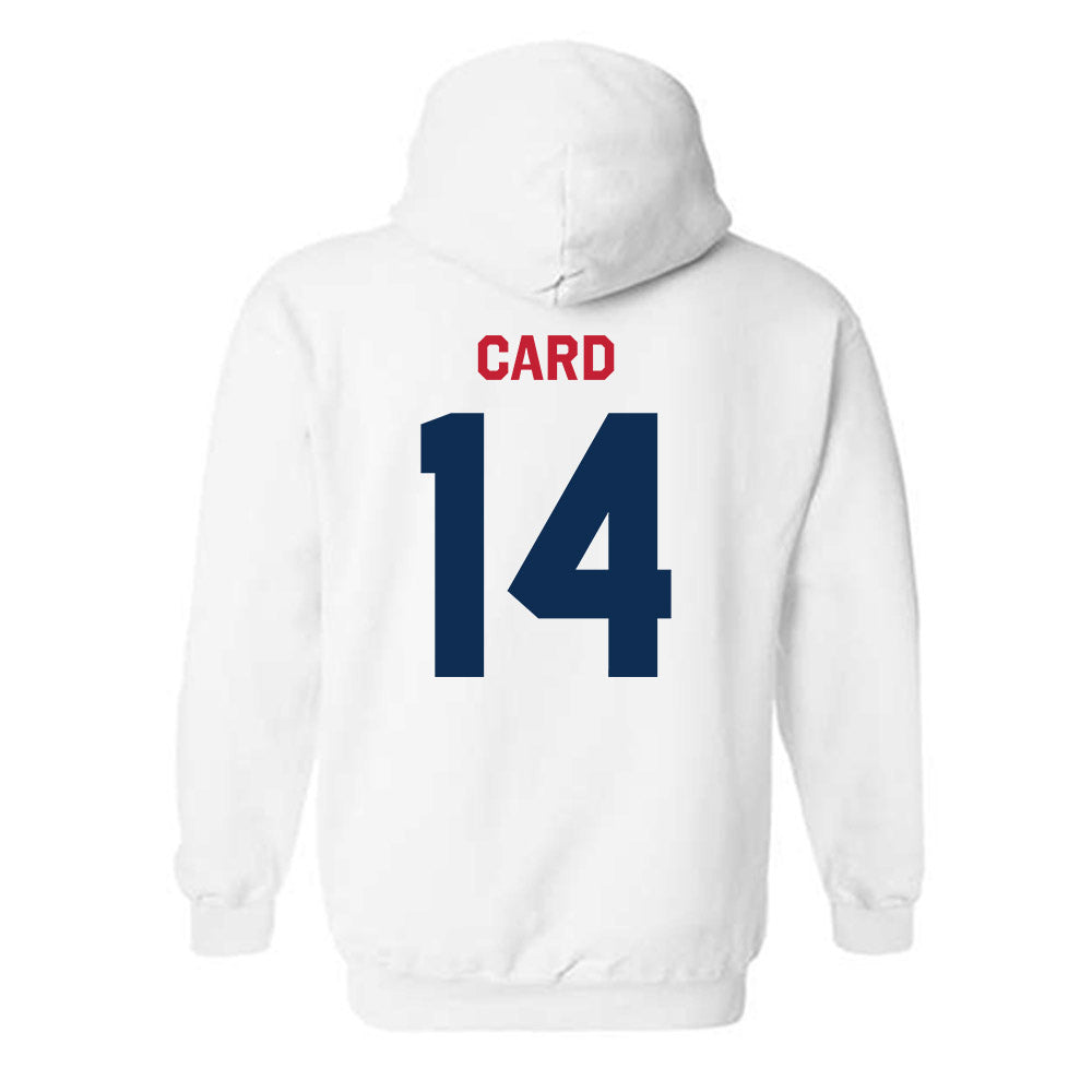 FAU - NCAA Football : Jade Card - Classic Shersey Hooded Sweatshirt-1