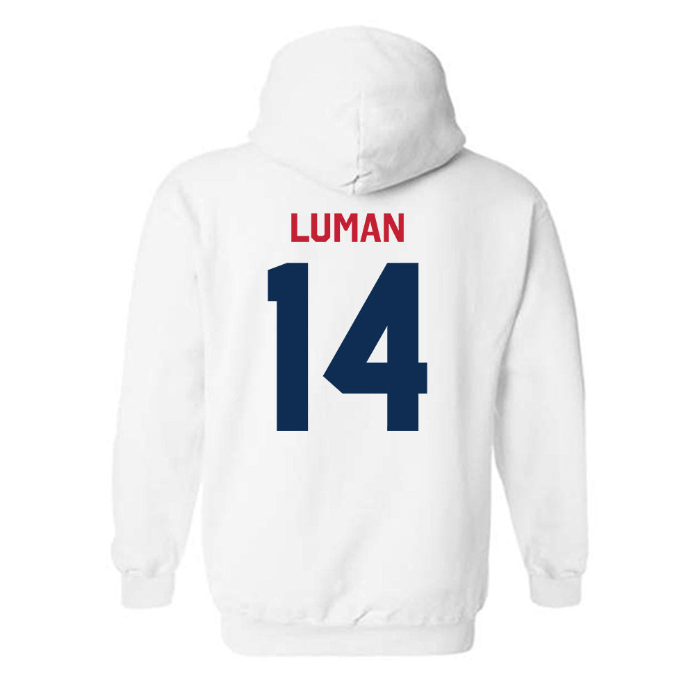 FAU - NCAA Football : Tycoolhilll Luman - Classic Shersey Hooded Sweatshirt-1