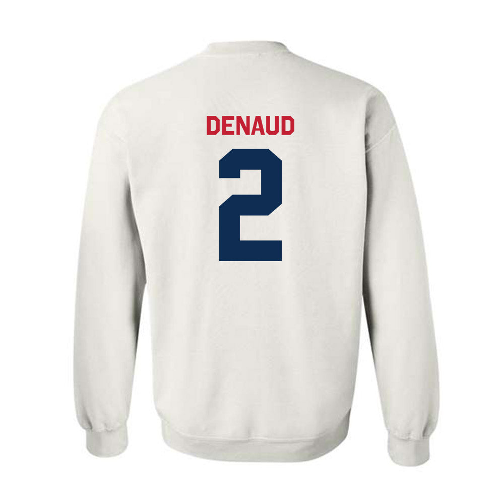 FAU - NCAA Football : wilky denaud - Classic Shersey Crewneck Sweatshirt-1