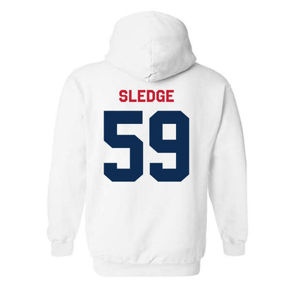 FAU - NCAA Football : Thomas Sledge - Classic Shersey Hooded Sweatshirt-1
